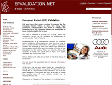 Tablet Screenshot of epvalidation.net